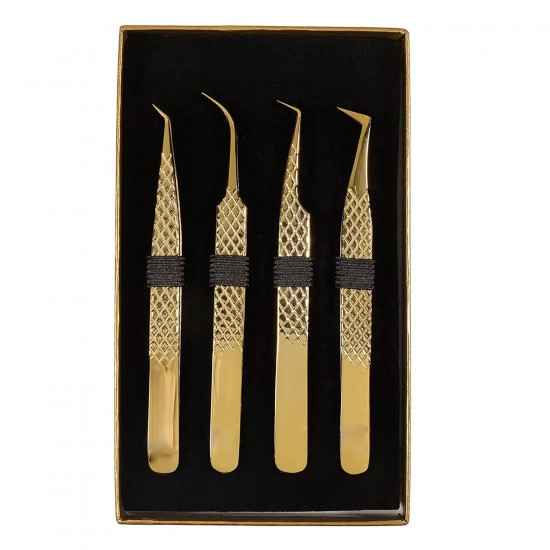 Eyelash Extension Tweezer Kit