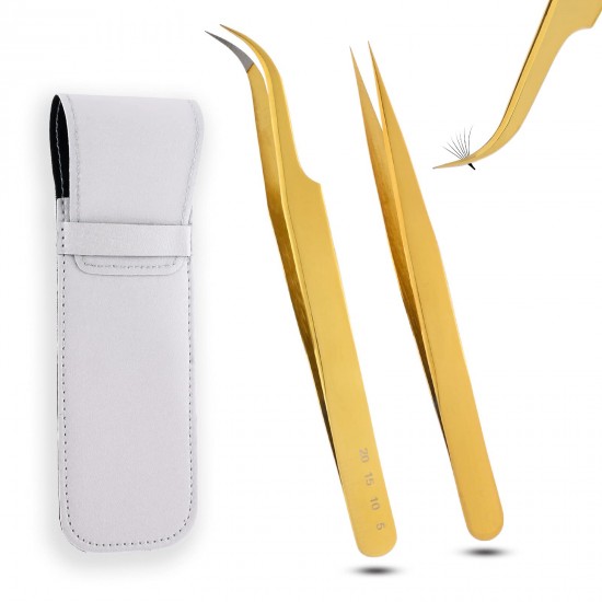 Eyelash Extension Tweezer Kit