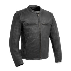 Hemlock Brown Leather Jacket